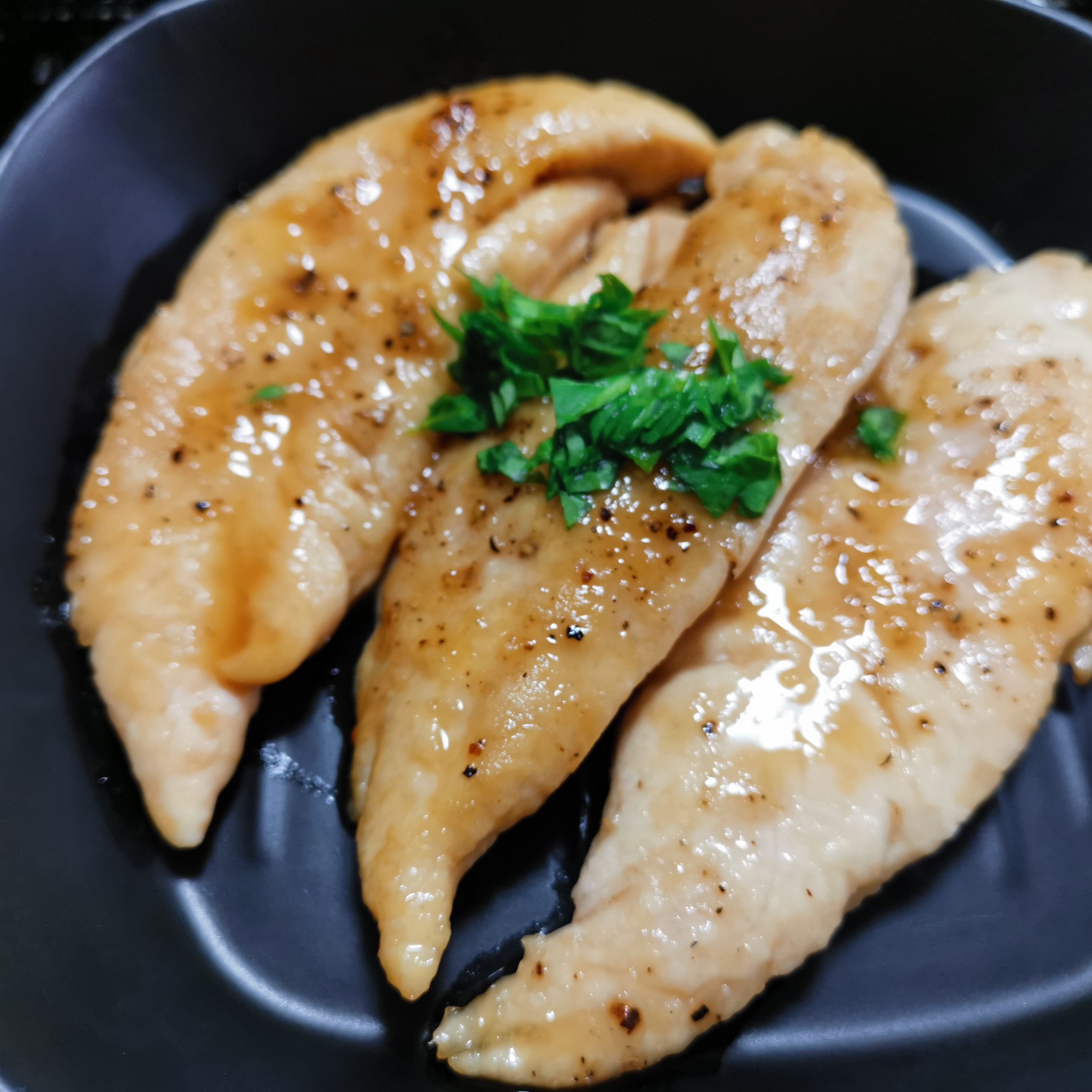 トンテキ風鶏ささみステーキ レシピ・作り方Tasty