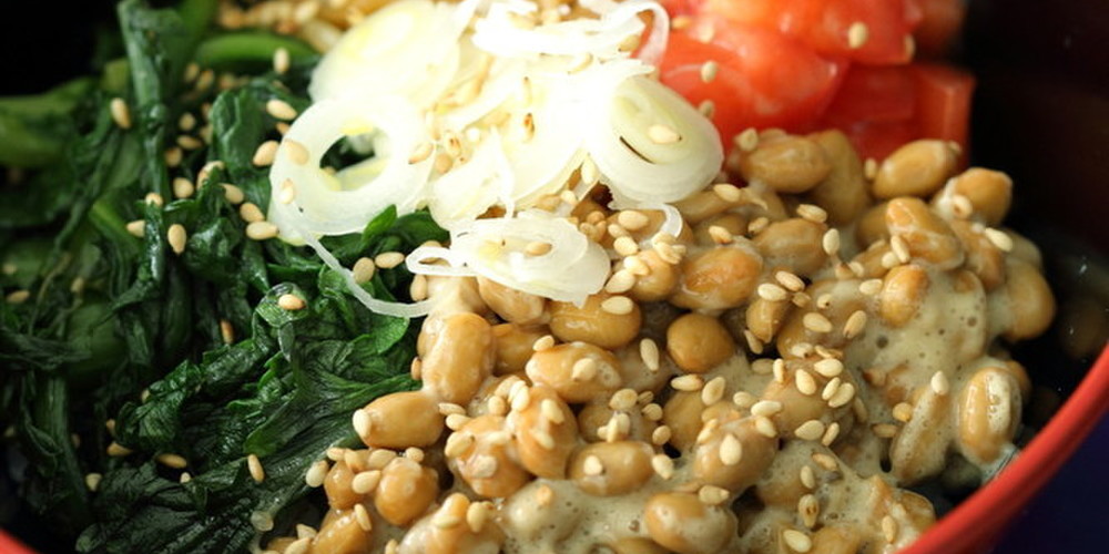 コチュジャンたれで☆納豆ビビンバ丼☆