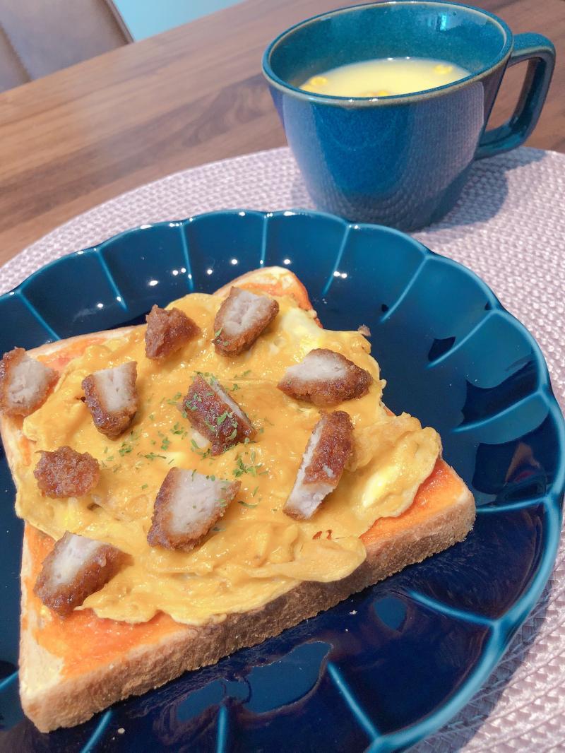 冷凍ソースとんかつでカツ丼 レシピ・作り方 by libre* - 楽天レシピ