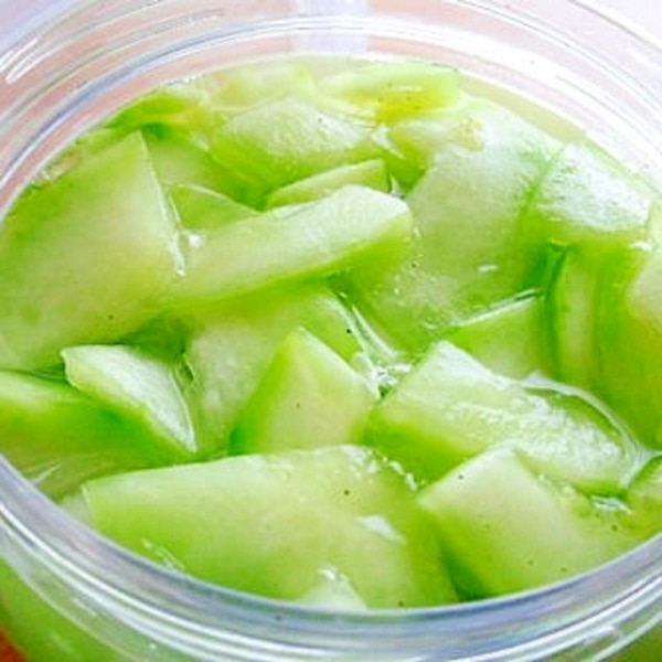 そのまんまメロンゼリ