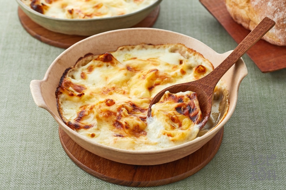 シーフードときのこのグラタンeフレンズ ぱくぱく献立くん