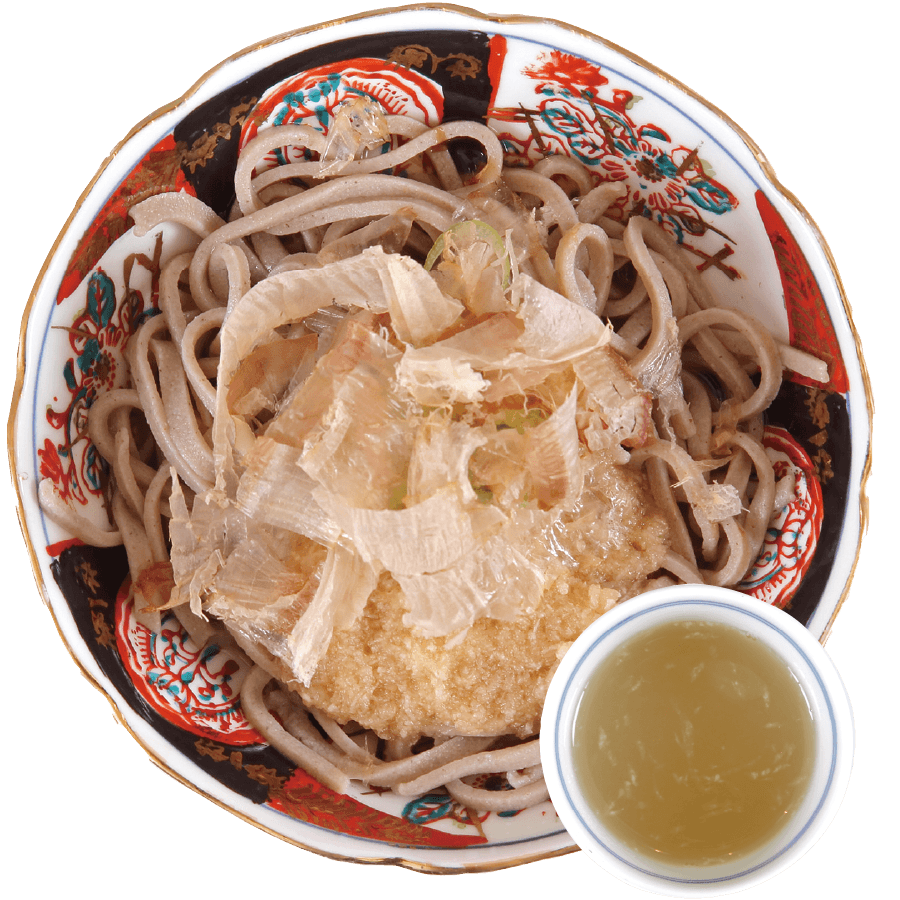 簡単ランチ 納豆おろしそば