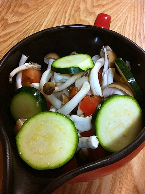 肉の代わりにエリンギを入れて超簡単カレーライス