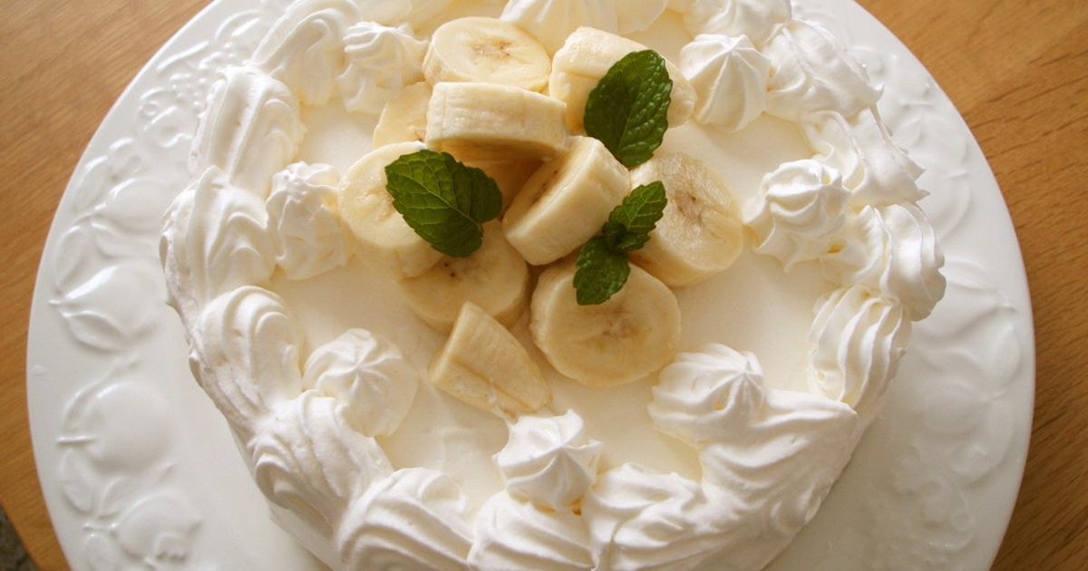 ショートケーキいちごバナナ 飾り方TikTok