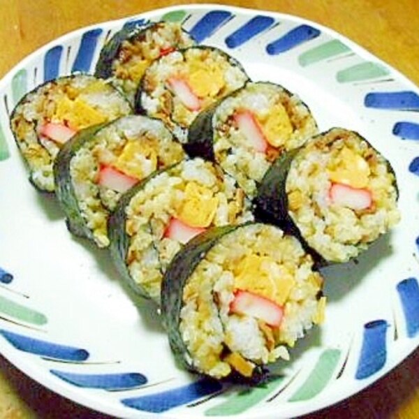 ほぼグルメライターぴあんのオススメレシピ集〜大口知子公式ブログ〜 :ちらし寿司の素で味に失敗なし♪簡単海苔巻きで恵方巻き☆細巻きだから楽々