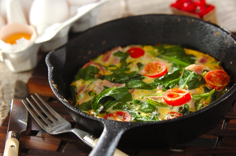 トマト入りスパニッシュオムレツ レシピ・作り方 by さくらぐみ - 楽天レシピ
