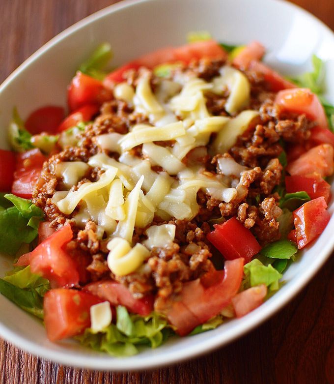 野菜たっぷり タコライス