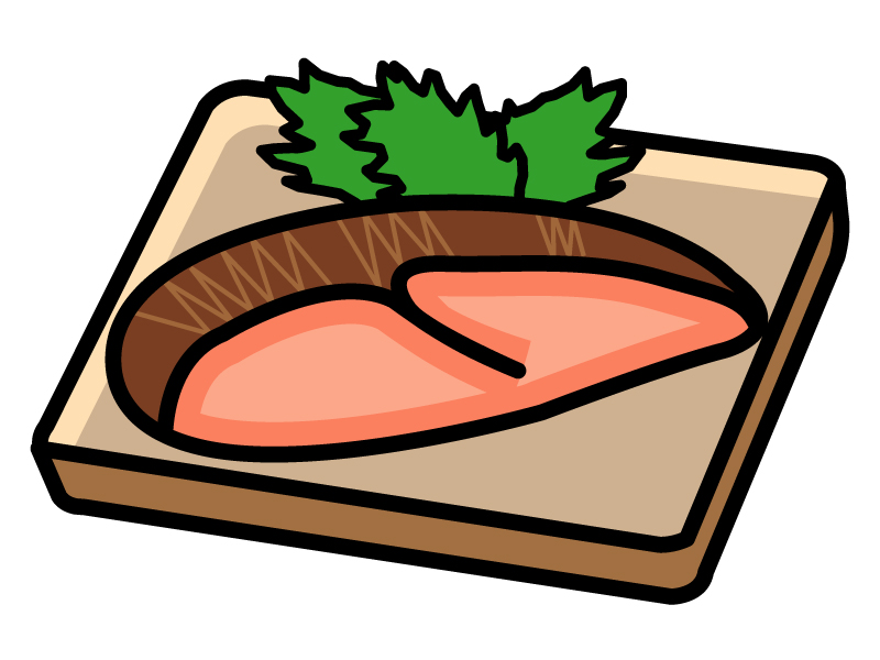 焼き魚無料イラスト素材素材ラボ