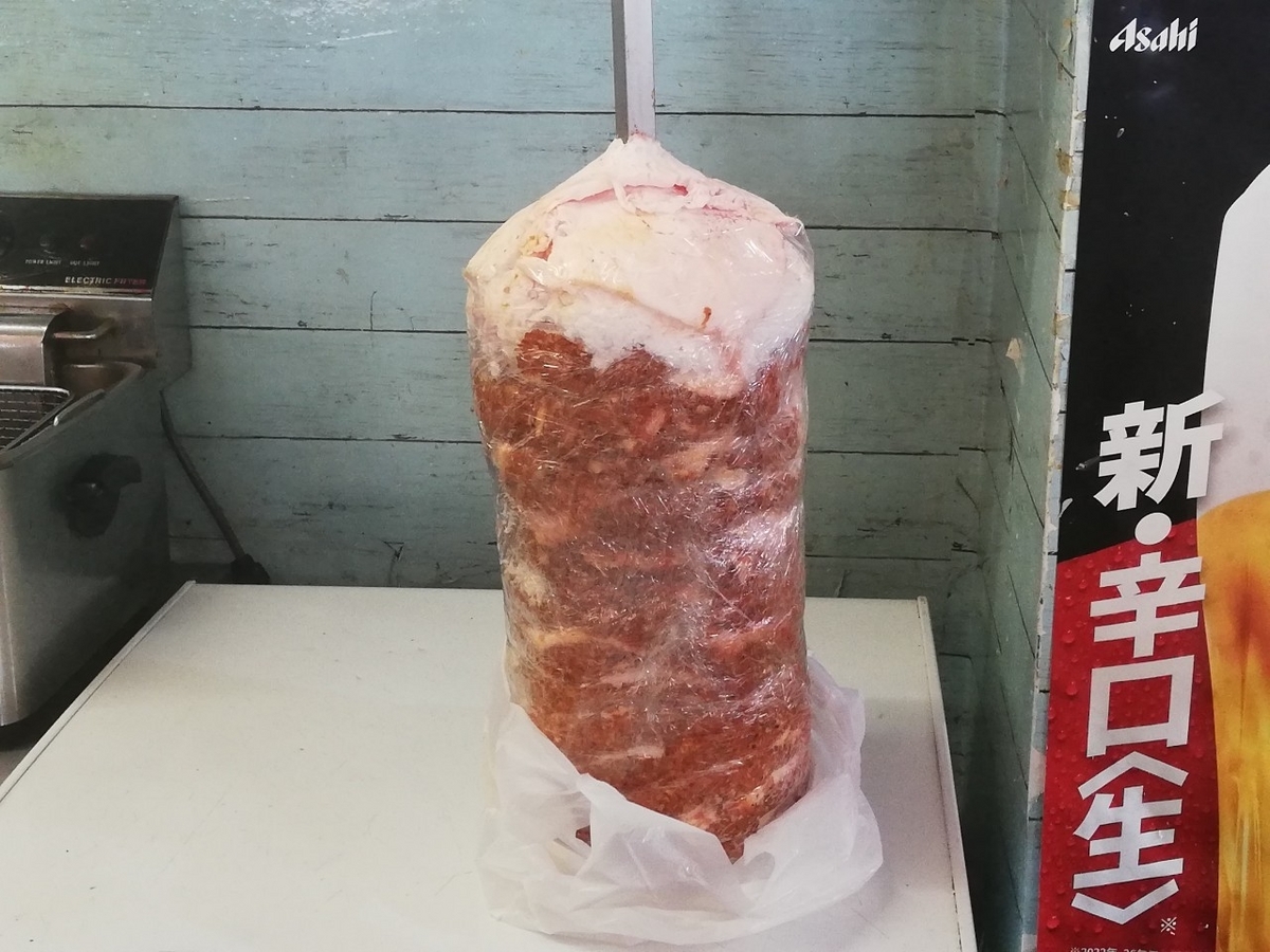 ケバブ機械です。一台の金額です