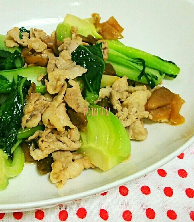 豚肉とザーサイの細切り炒め 648円中国料理 天府 - くるめし弁当