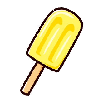6種類のアイスキャンディ無料イラスト素材素材ラボ