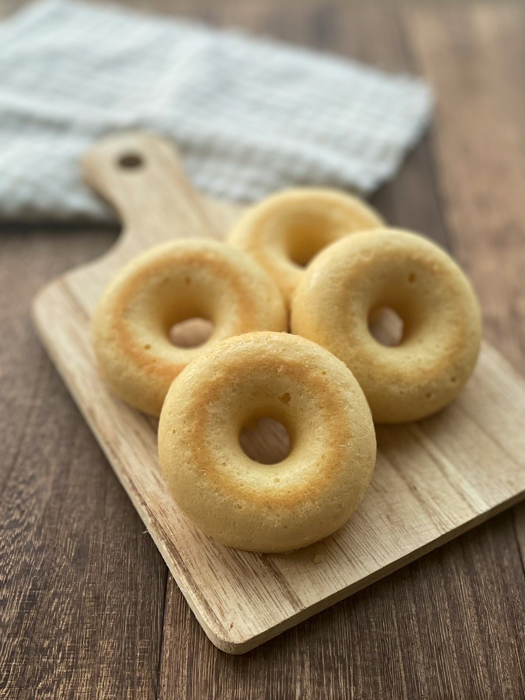 グルテンフリー。米粉のもちもちドーナツ