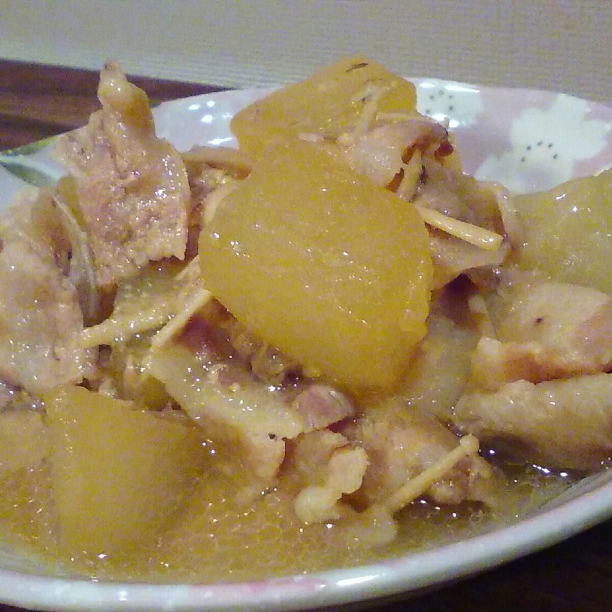 冬瓜の味噌煮 沖縄風？