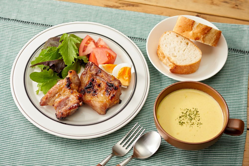 栄養たっぷり♪ポタージュ献立５提案かぼちゃポタージュに合うメイン料理レシピなどHugKum はぐくむ