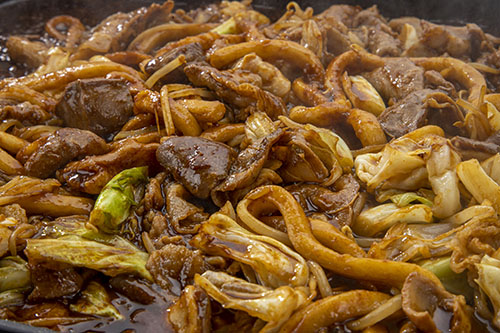 ホットプレートで 「無国籍焼きうどん」レシピ 黄川田としえさん