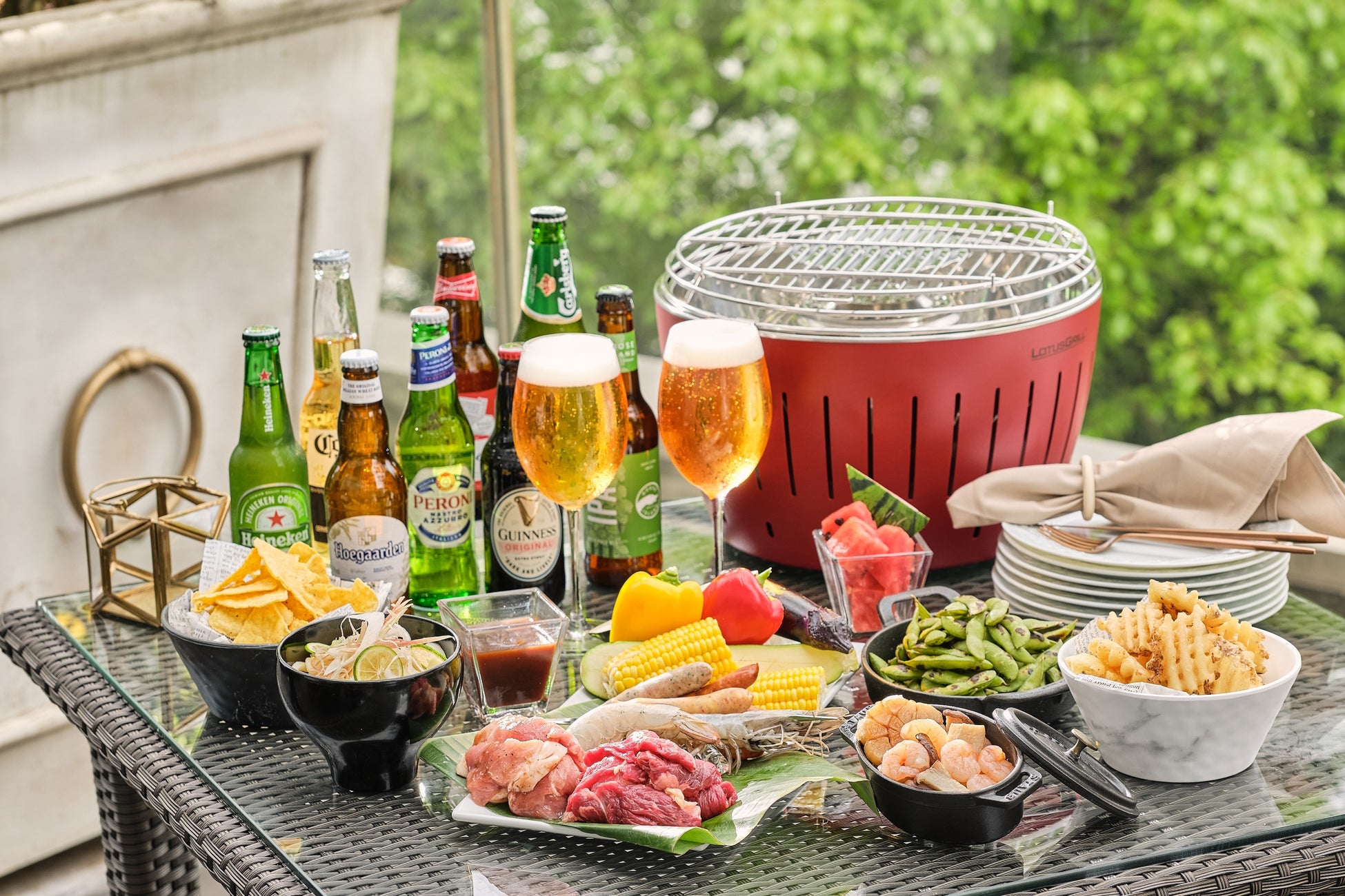 おうちでおしゃれにバーベキュー - M苦楽園の食器にまつわるよみもの