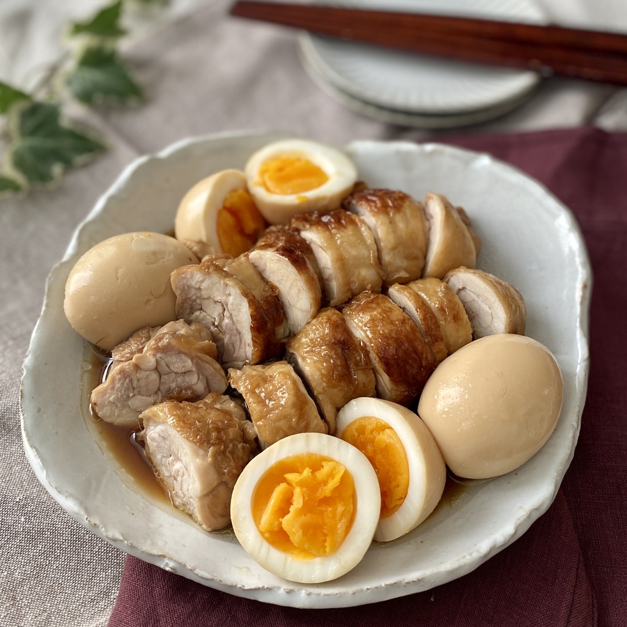 レンジ鶏チャーシュ