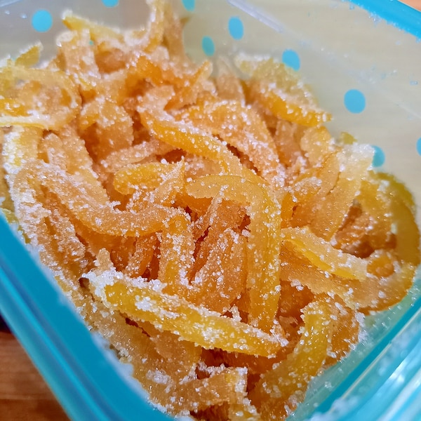 超簡単！柚子の砂糖漬け。爽やかな柚子の食感で幸せ一杯