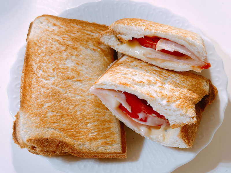 ガパオサンド ミヤオの今日のサンドday110 今日もサンドを作るミヤオ