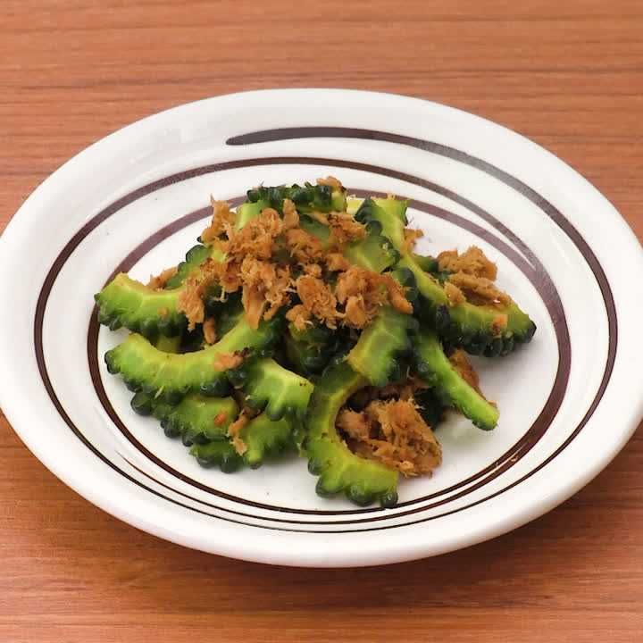ゴーヤとツナのマヨ炒め