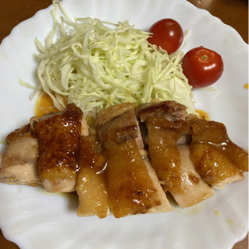 鶏の甘酢照り焼き宮城県七ヶ浜町