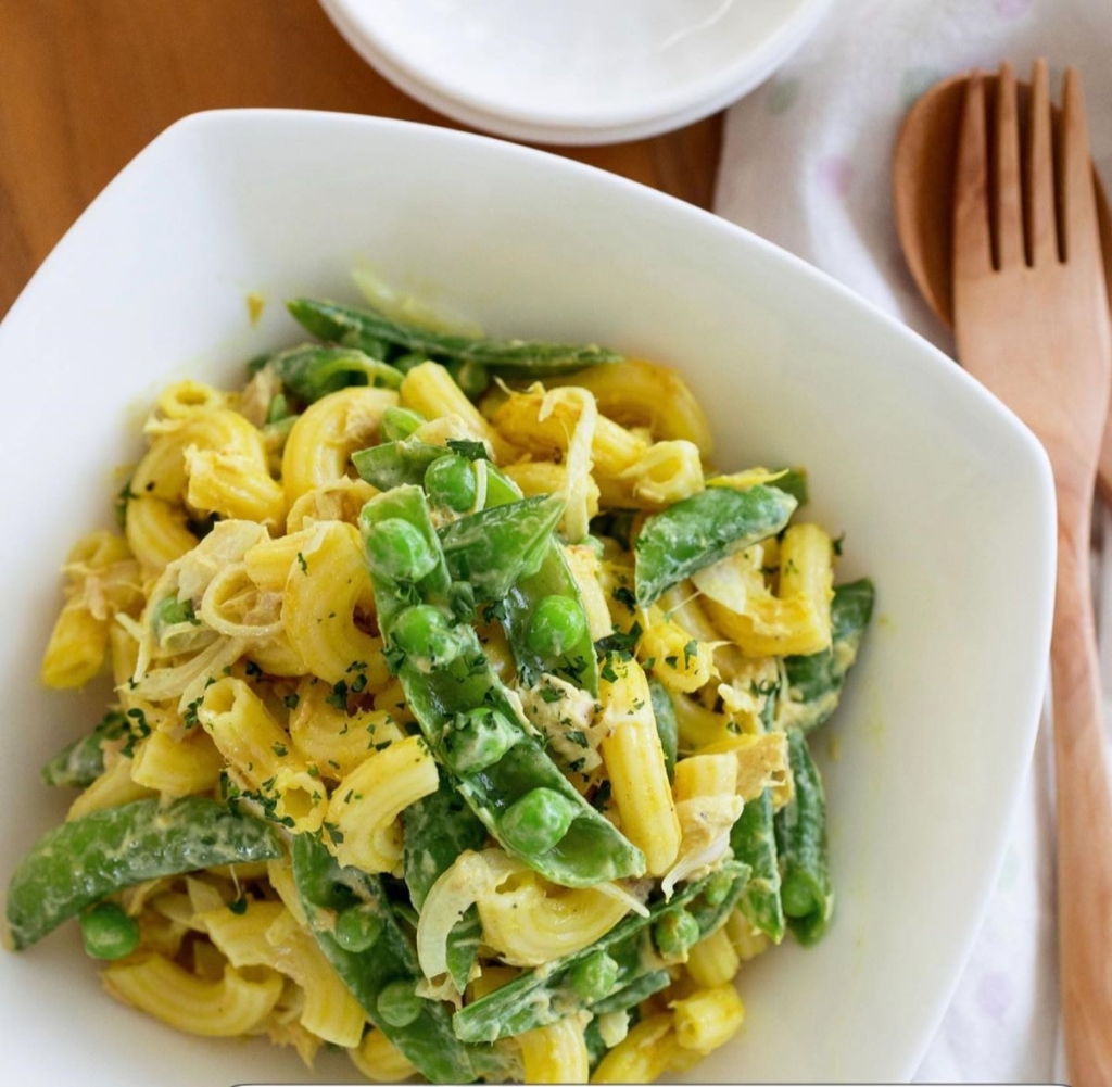 簡単マカロニサラダのレシピ 作り方：白ごはん.com