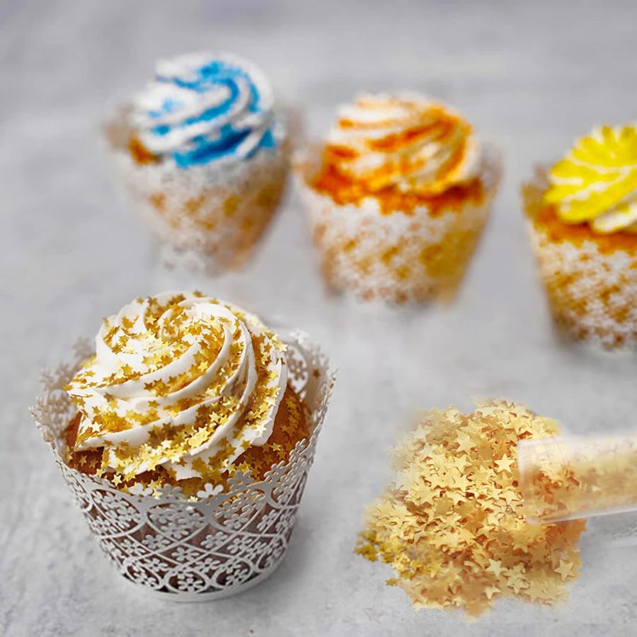 食用グリッター - 8色ラスターダスト食用セット、ドリンク用、食品グレード食用グリッターダストケーキデコレーション、カクテル、フォンダン、イチゴ、キャプレミアムな キーワード ソリューションで、あなたの作品を生まれ変わらせましょう