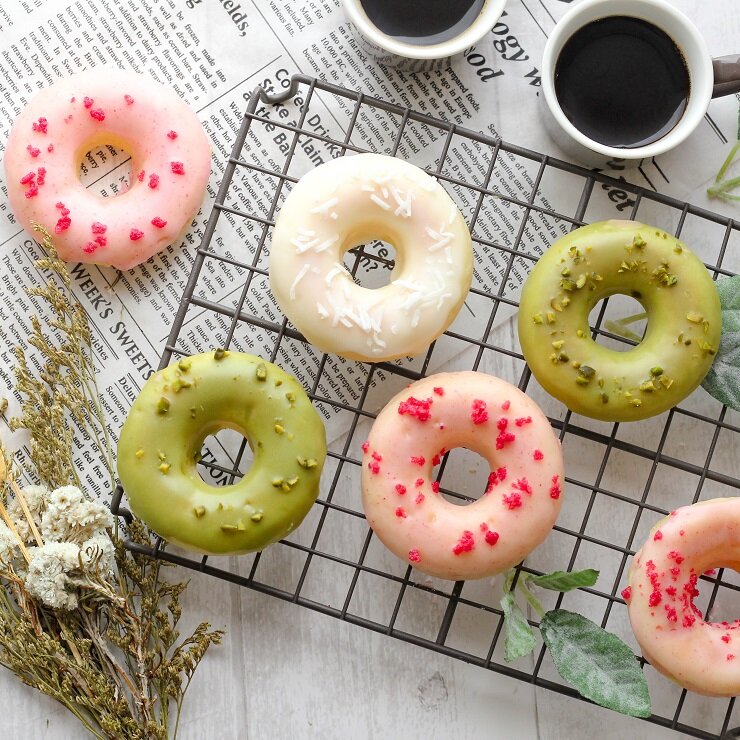 揚げない！はちみつ米粉おから焼きドーナツレシピ！卵なし小麦粉なし型なし管理栄養士namiのレシピブログ
