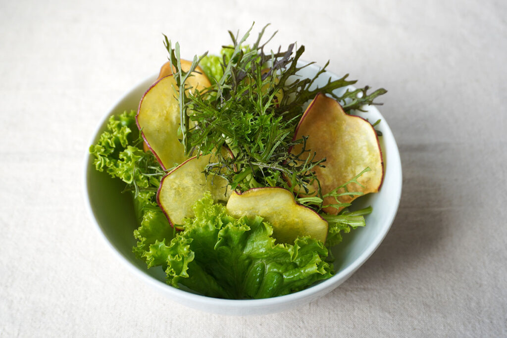 さつまいものフラワーチップス作り方TikTok