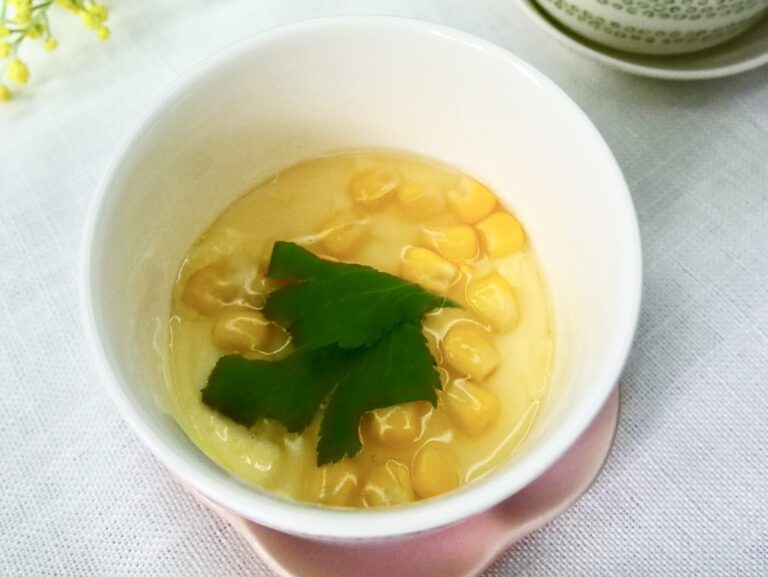 コーンスープ茶碗蒸し・カップスープ茶碗蒸し！ 北斗晶さんのレシピ 中居大悟に言いたい人々- にちにちレポート