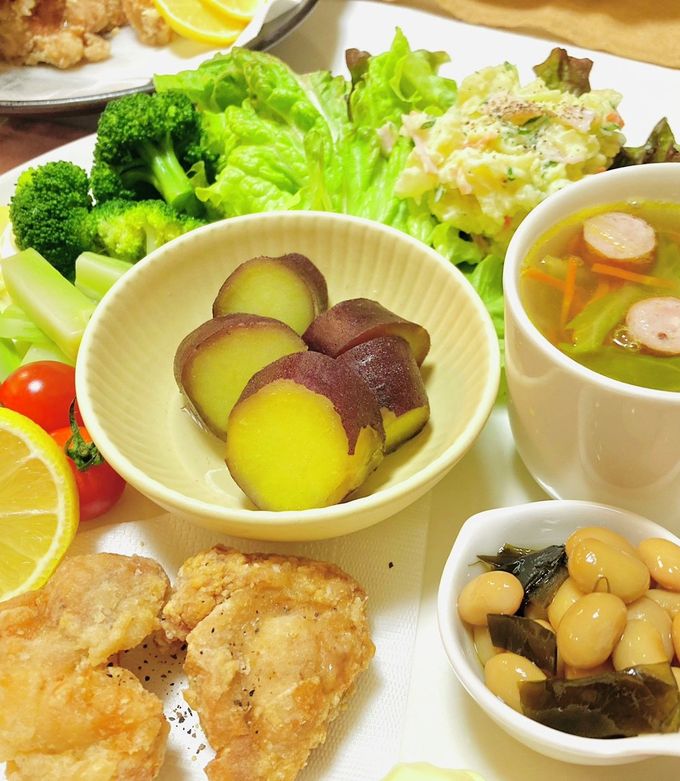 高1女子の唐揚げと炊き込みご飯レシピ