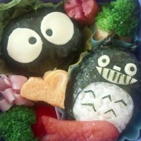 まっくろくろすけ弁当 ② * : mayu's sweet kitchen *おいしいせいかつ*