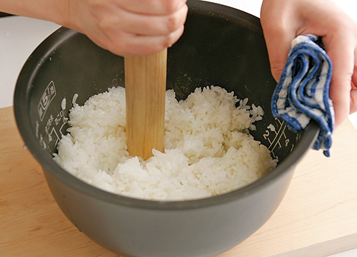 もち米100％！炊飯器で簡単「４色おはぎ」100% glutinous rice! Easy with a rice cooker