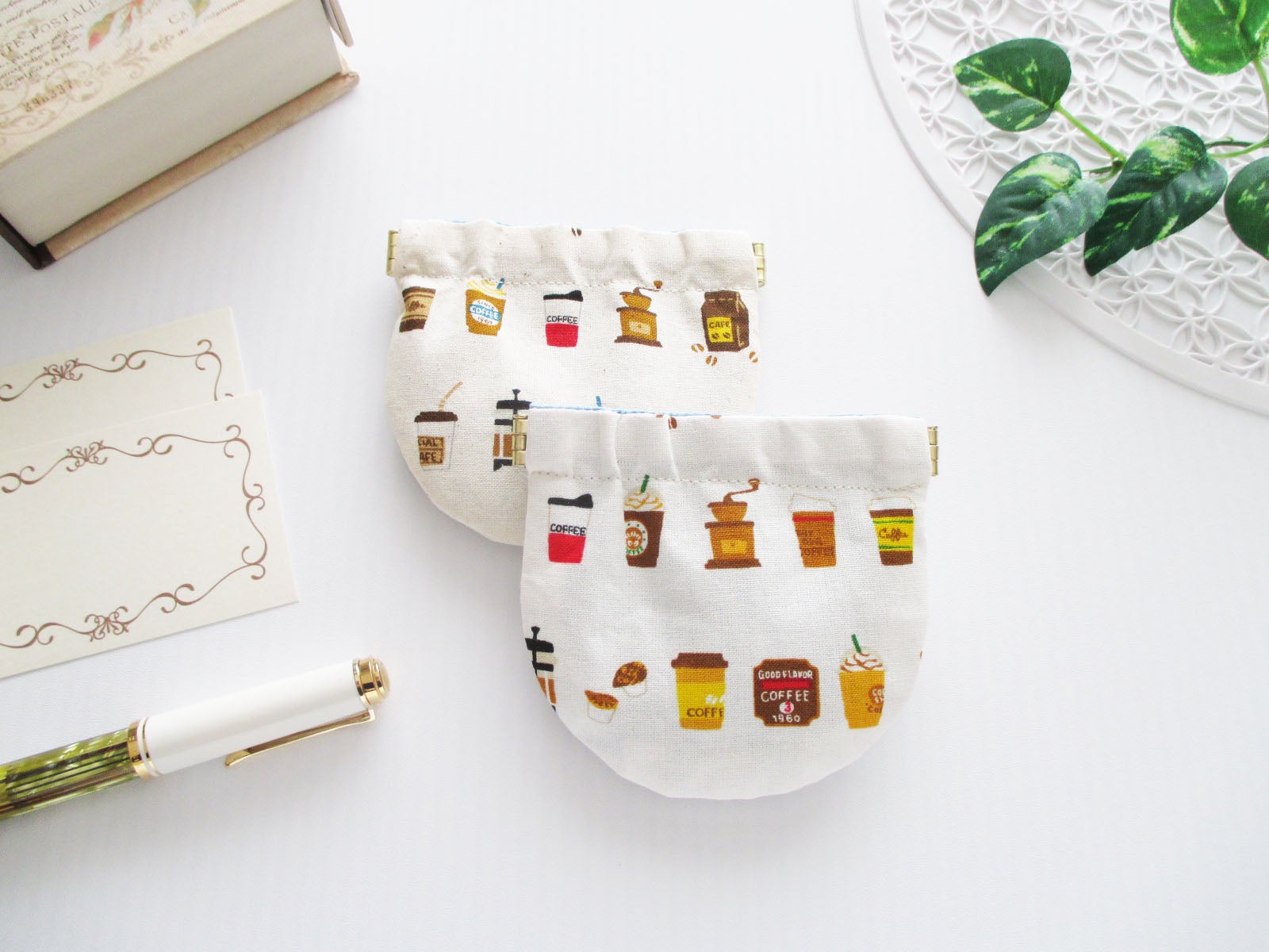 バネ口で！簡単テトラポーチの作り方│koshirau 拵う こしらう