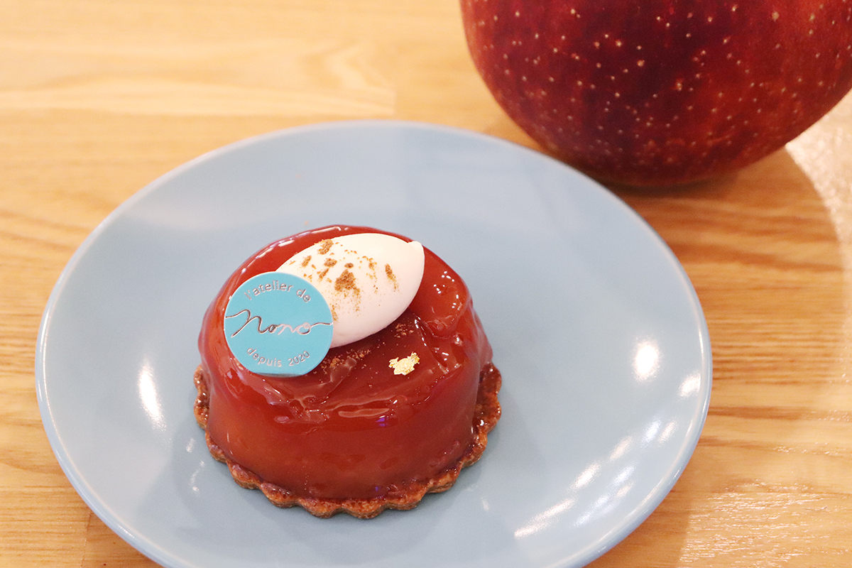 パックリ！ショソン・オ・ポムなおやつ🍎❁参考レシピあり小麦粉だいすき