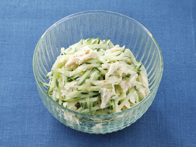 豆腐とささみの胡麻サラダ ぎんSnapdish スナップディッシュID:4f81Wa