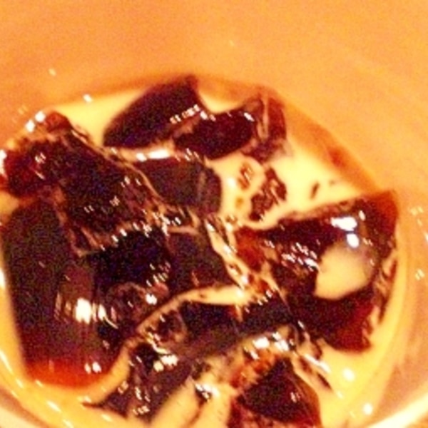 ネスカフェエクセラで作る簡単コーヒーゼリ