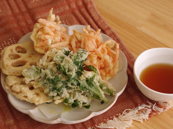 春野菜の天ぷら