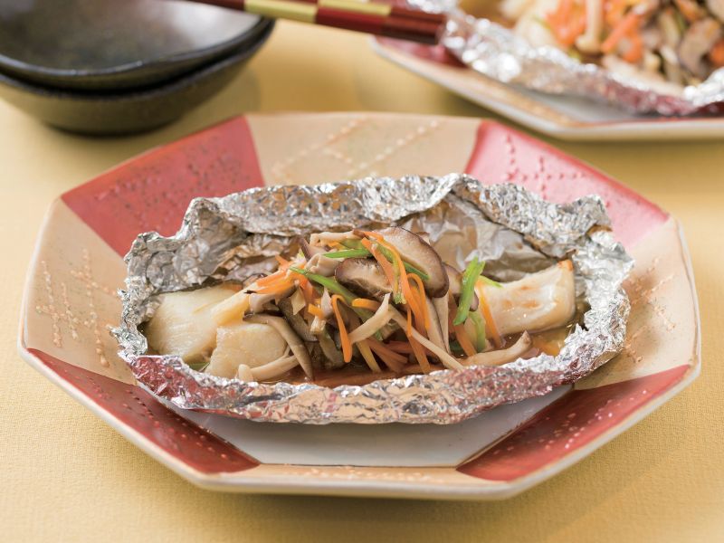 魚のホイル焼き