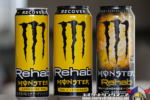 酸味で唾液が湧いてくる紅茶飲料エナジードリンク「モンスター リハブ レモネードティー」試飲レビュー - GIGAZINE