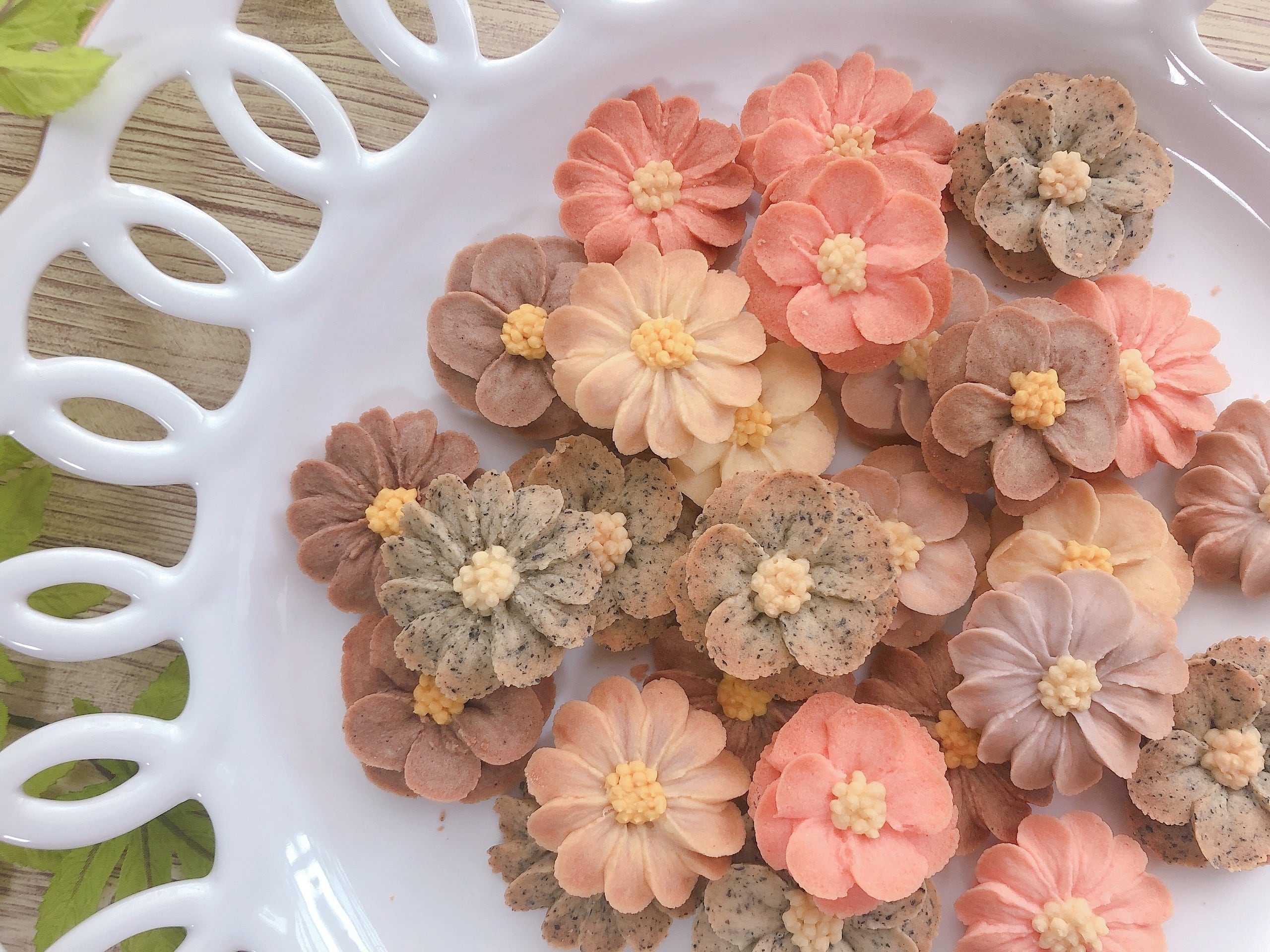 あんフラワークッキー最新版動画講座オリジナルバージョンanemone