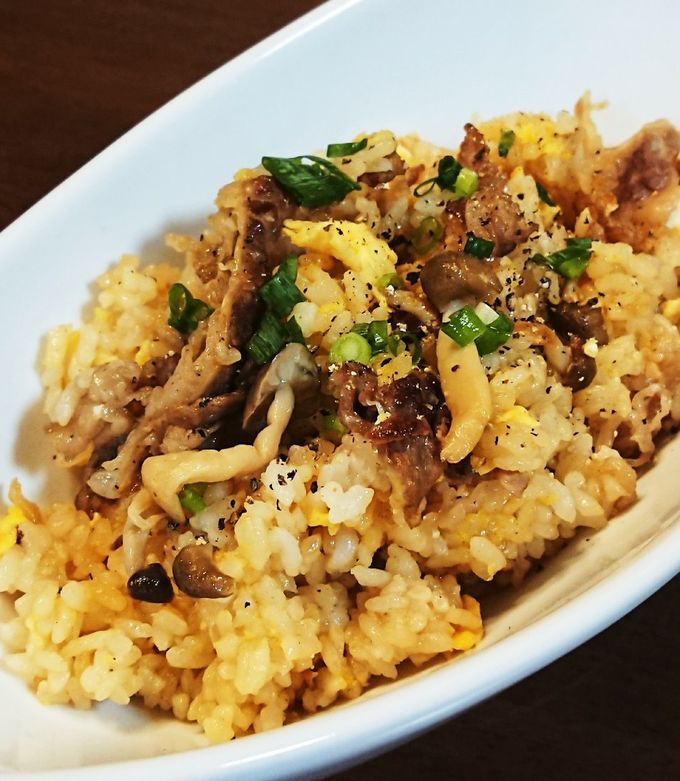 ごま油香るペッパーライス