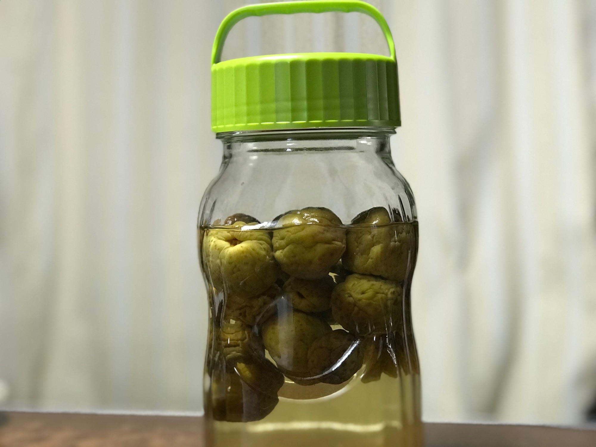 梅パワーに期待して♪リンゴ酢で梅サワ