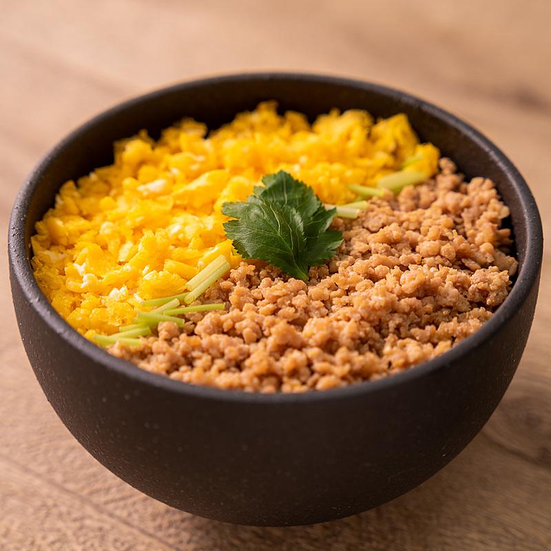 幼児食☆小松菜のそぼろ丼