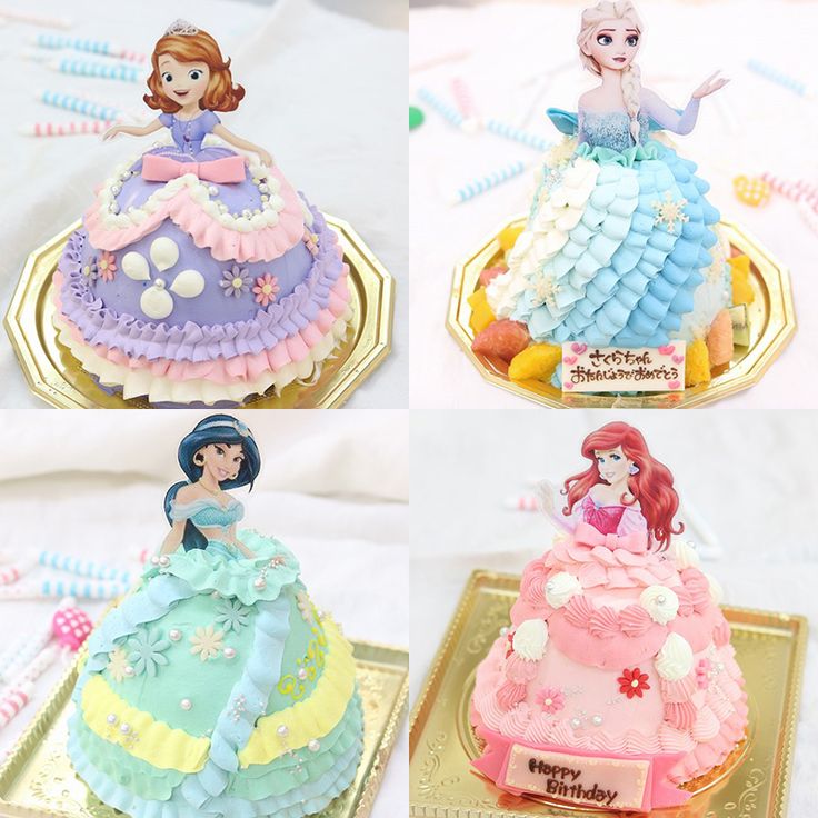 ドールケーキ アリエル リトルマーメイド の作り方 How to make a doll cakeAriel The LittleMermaid