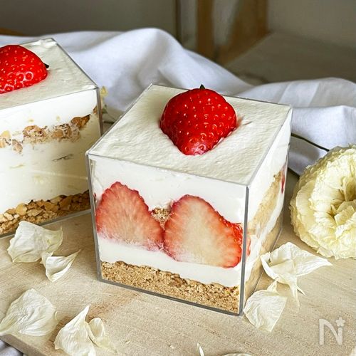 ナッペ不要!クリームとろ～りネイキッドケーキ