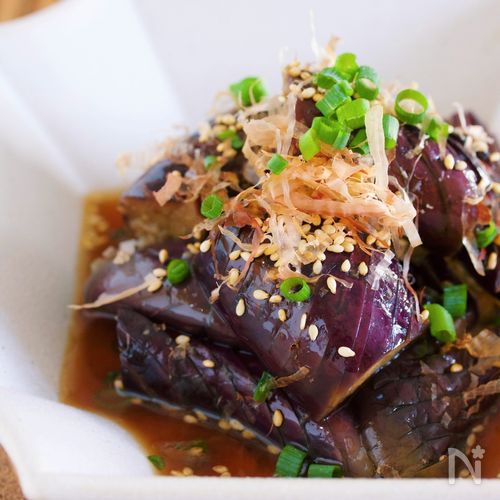 茄子のさっぱり煮浸し とろじゅわ茄子が美味しい🍆♡