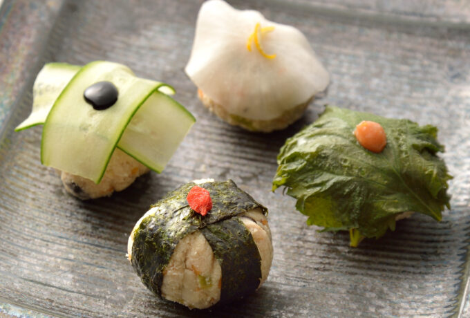 ハロウィン手まり寿司