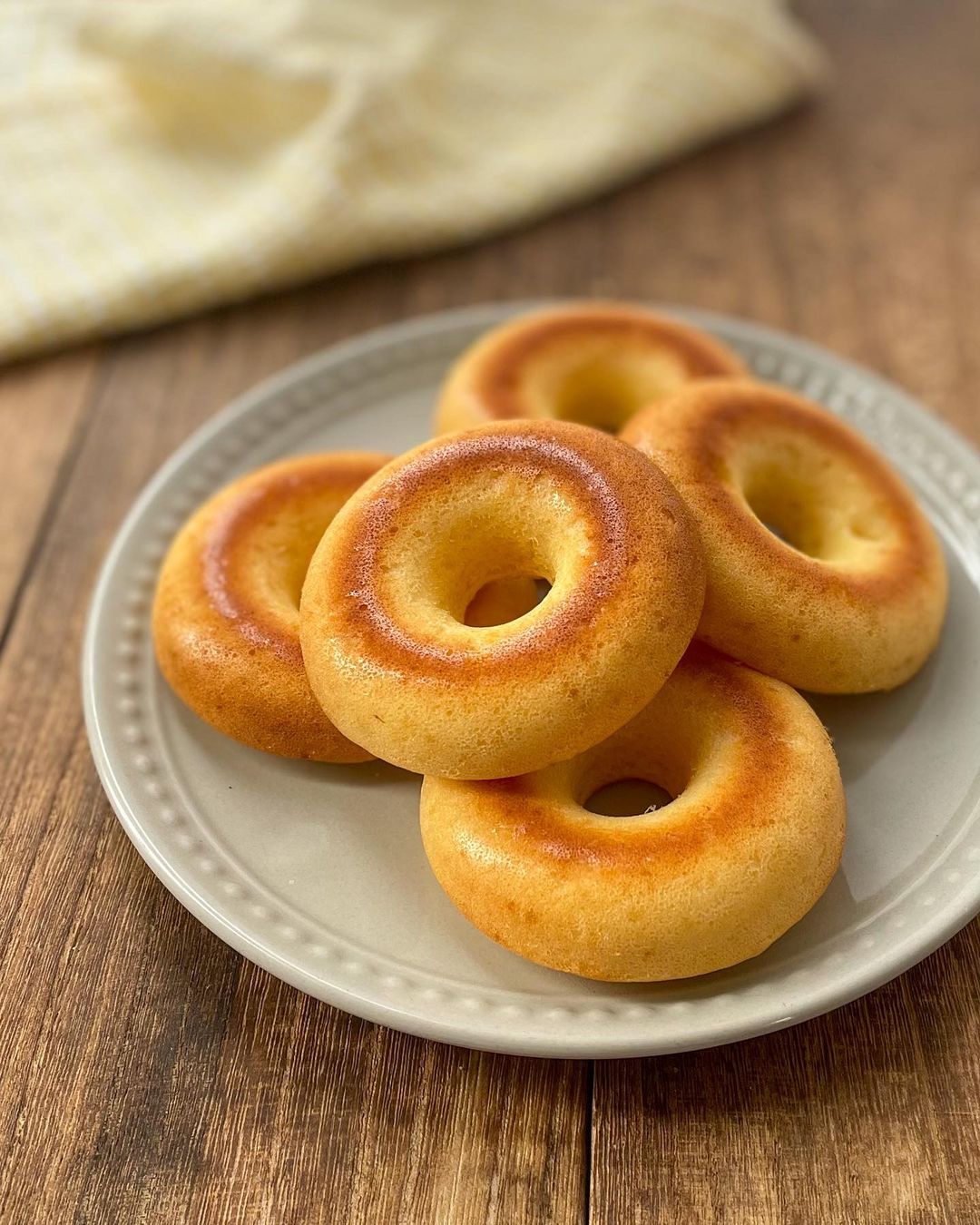 もちもち!米粉の豆腐ドーナツ