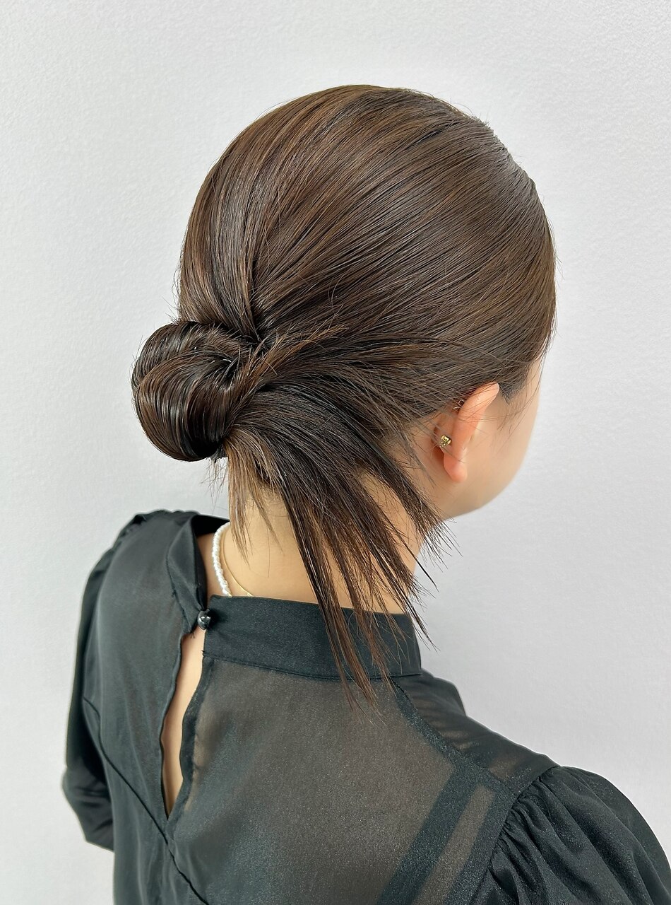 お団子簡単で可愛いお団子ヘア♡ゴムだけでできるお団子や低め＆高めスタイルをご紹介